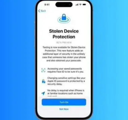交城苹果授权维修店分享被盗设备保护功能开启方法 