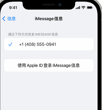 交城apple维修iPhone上无法正常发送iMessage信息 