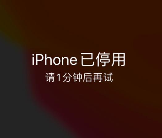 交城苹果手机维修分享:iPhone 显示“不可用”或“已停用”怎么办？还能保留数据吗？ 