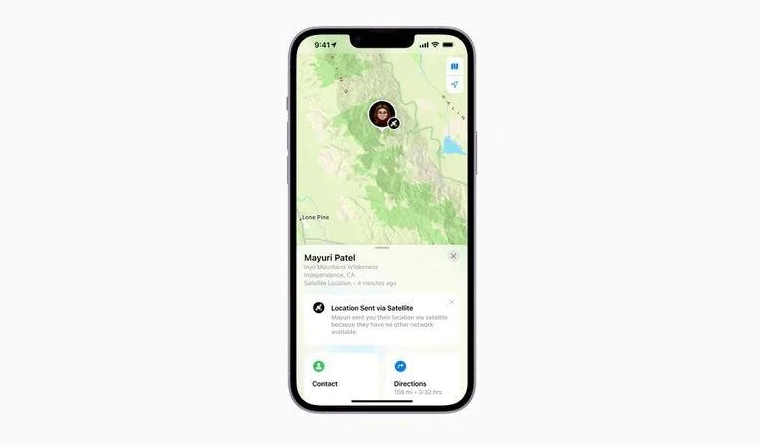 交城苹果14维修分享iPhone14系列中 FindMy功能通过卫星分享位置方法教程 