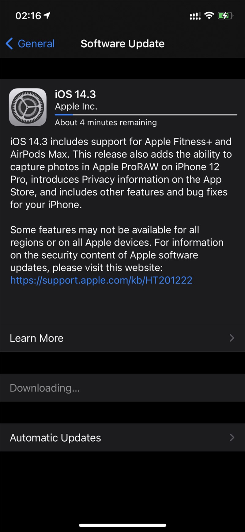 交城苹果手机维修分享iOS 14.3 RC 2已到，附更新内容及升级方法 